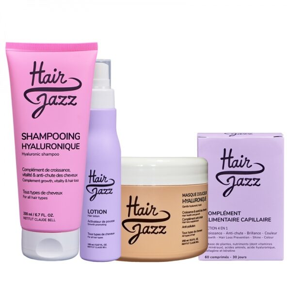 Hair Jazz Haarwachstum-Set:  Shampoo, Lotion, Maske und Vitamine - Pašalintas iš kategorijos